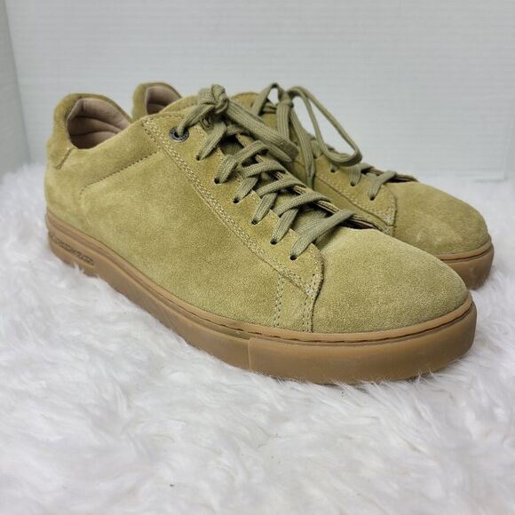 Birkenstock Bend Faded Women's Size 10  Low Suede Leather Khaki Shoes - Picture 1 of 9
